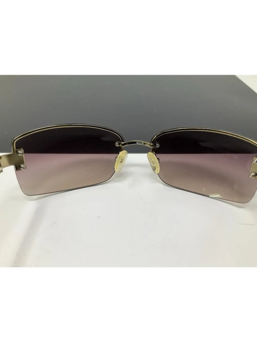 Vintage Ralph Lauren Sunglasses RA 4012 111/13 Rimless 62-16 130